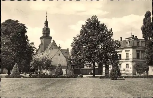 Ak Werdau in Sachsen, Leninplatz