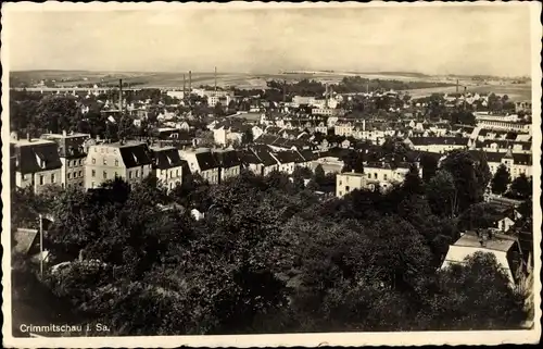 Ak Crimmitschau in Sachsen, Panorama