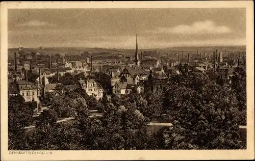 Ak Crimmitschau in Sachsen, Panorama