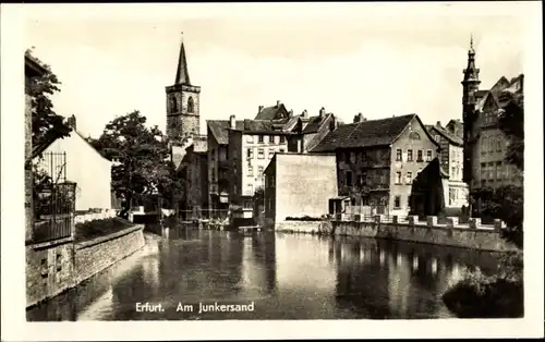 Ak Erfurt in Thüringen, Am Junkersand