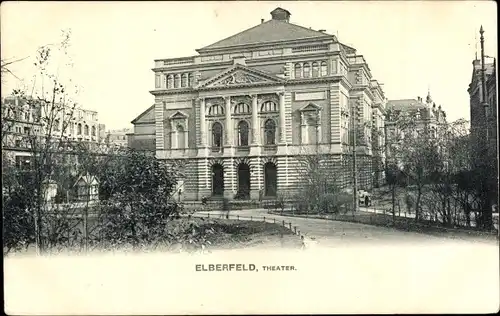 Ak Elberfeld Wuppertal, Theater