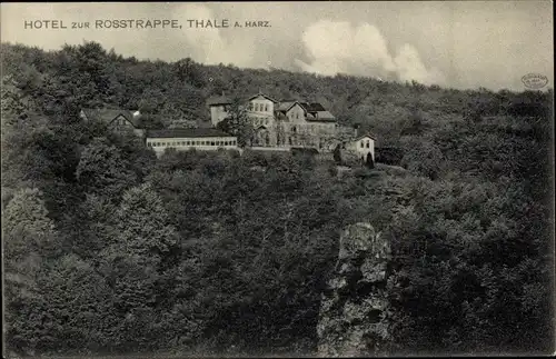 Ak Thale im Harz, Hotel zur Rosstrappe