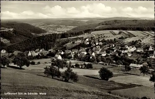 Ak Jux Spiegelberg in Württemberg, Panorama, Rundblick vom Juxer Kopf