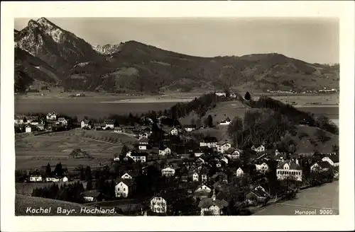 Ak Kochel am See in Oberbayern, Panorama
