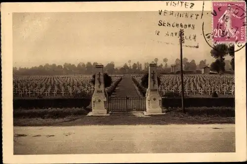 Ak Bras sur Meuse, Le Cimetiere Militaire