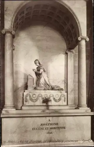 Ak Rueil Malmaison Hauts de Seine, Eglise Tombeau de l'imperatrice Josephine, Eugene, Hortense 1825