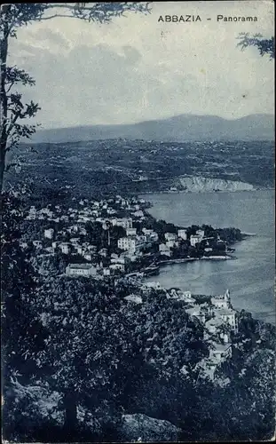 Ak Opatija Abbazia Kroatien, Panorama