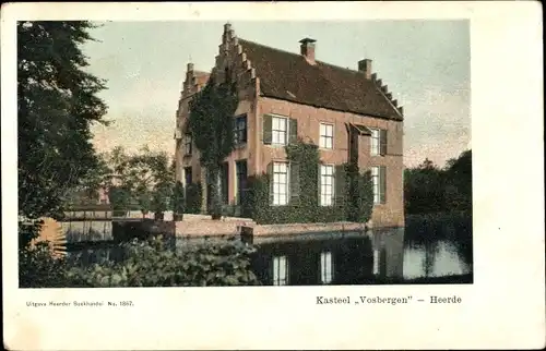 Ak Heerde Gelderland Niederlande, Kasteel Vosbergen