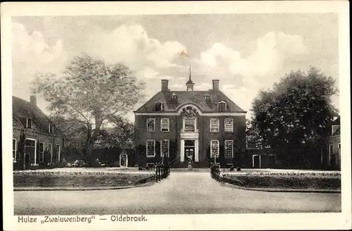 Ak Oldebroek Gelderland, Huize Zwaluwenberg