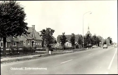 Ak Oldebroek Gelderland, Zuiderzeestraatweg