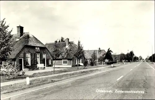 Ak Oldebroek Gelderland, Zuiderzeestraatweg