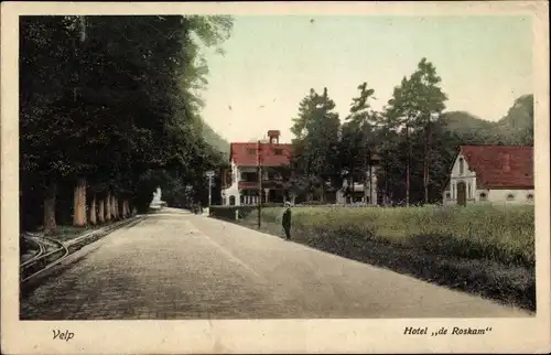 Ak Velp Gelderland Niederlande, Hotel de Roskam