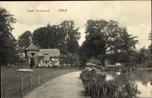 Ak Velp Gelderland Niederlande, Park Overbeek