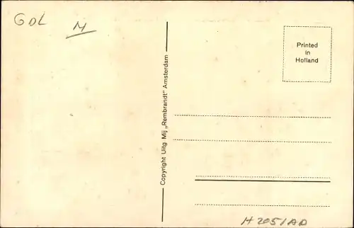 Ak Arnhem Gelderland Niederlande, Land van der Markt