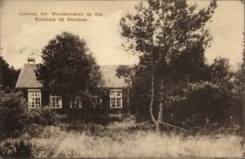 Ak Barchem Gelderland, Gebouw der Woodbrookers op den Kaleberg