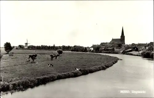 Ak Beesd Geldermalsen Gelderland Niederlande, Lingezicht