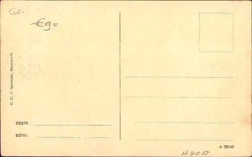 Ak Doorwerth Gelderland, Uitspanning de Zalmen