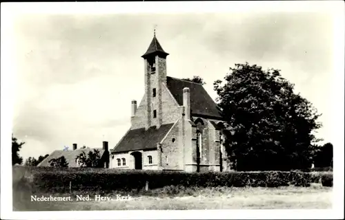 Ak Nederhemert Gelderland, Ned. Herv. Kerk