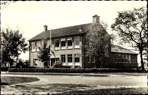 Ak Oosterwolde Oldebroek Gelderland, Huishoudschool