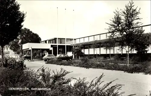 Ak Gendringen Gelderland, Gemeentehuis