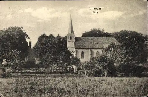 Ak Ellecom Ellekom Gelderland, Kerk