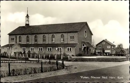 Ak Putten Gelderland, Nieuwe Ned. Herv. Kerk