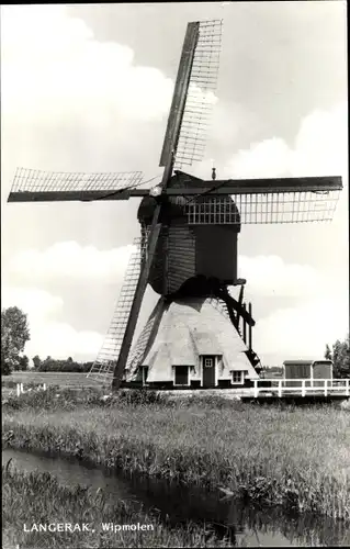 Ak Langerak Südholland, Wipmolen