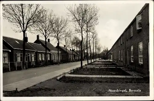 Ak Borssele Borsele Zeeland Niederlande, Noordsingel