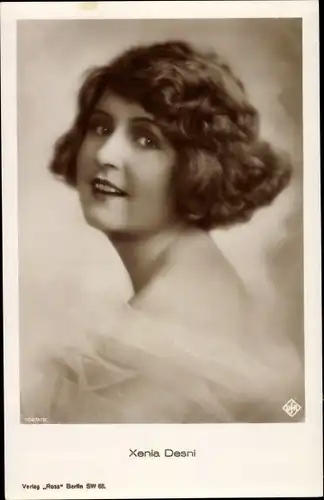 Ak Schauspielerin Xenia Desni, Portrait, Ross Verlag