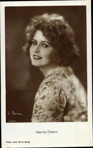 Ak Schauspieler Xenia Desni, Ross Verlag 1222/1