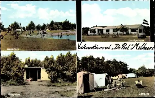 Ak Milheeze Nordbrabant, Vakantieoord De Peel, Speeltuin, Bungalow