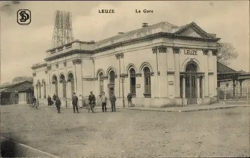 Ak Leuze Wallonien Hennegau, La Gare