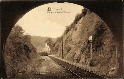 Ak Houyet Wallonien Namur, la Halte d'Ardenne