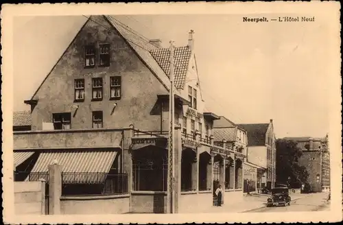 Ak Neerpelt Flandern Limburg, L'Hotel Neuf