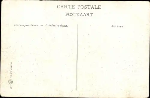 Ak Contich Kontich Flandern Antwerpen, Catastrophe 1918, Verkehrsunfall, Eisenbahn