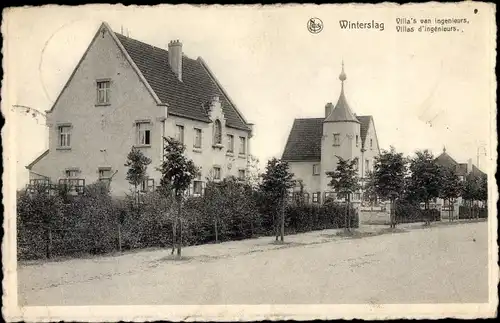 Ak Winterslag Genk Flandern Limburg, Villa's van Ingenieurs