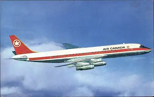Ak Kanadisches Zivilflugzeug, Passagierflugzeug, Air Canada Sys 1017
