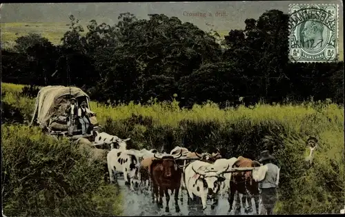 Ak Südafrika, Crossing a drift