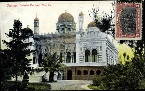 Ak Santiago de Chile, Palacio Enrique Concha