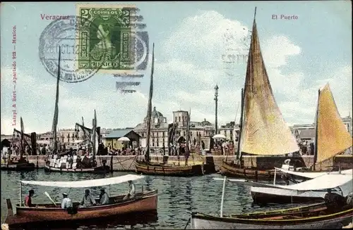 Ak Veracruz Mexico, El Puerto, Hafen, Boote