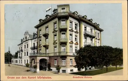 Ak Bad Wörishofen im Unterallgäu, Grandhotel Victoria