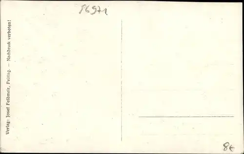 Ak Peiting in Oberbayern, Ortsansicht, Kirche