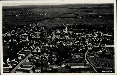 Ak Geisenfeld an der Ilm, Totalansicht, Luftbild
