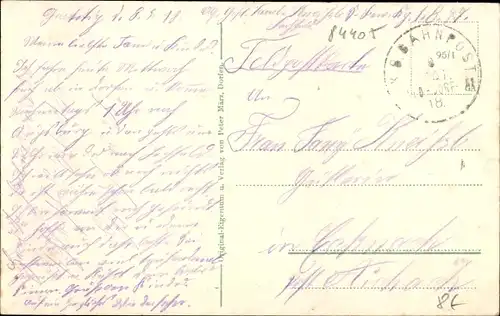 Ak Dorfen in Oberbayern, Rathausplatz