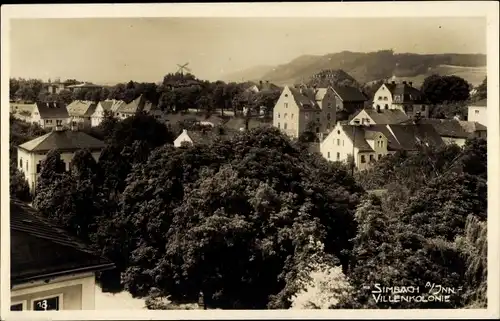 Foto Ak Simbach am Inn Niederbayern, Villenkolonie