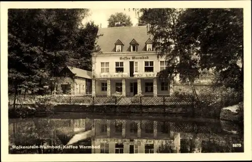 Ak Warmbad Wolkenstein in Sachsen, Kaffee Warmbad