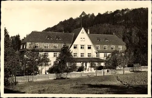 Ak Augustusburg Erzgebirge, Polizei-Erholungsheim Haus am Walde