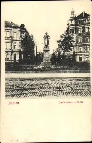 Ak Aachen in Nordrhein Westfalen, Hansemanndenkmal