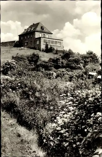 Ak Wetteldorf Schönecken in der Eifel, Hotel Burgfrieden