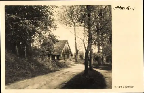 Ak Ostseebad Ahrenshoop Fischland, Dorfkirche